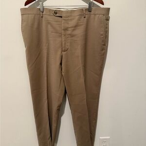 Kenneth Cole Men's Tan Dress Pants